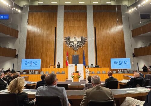 Verleihung der a.g.e-Awards im Parlament